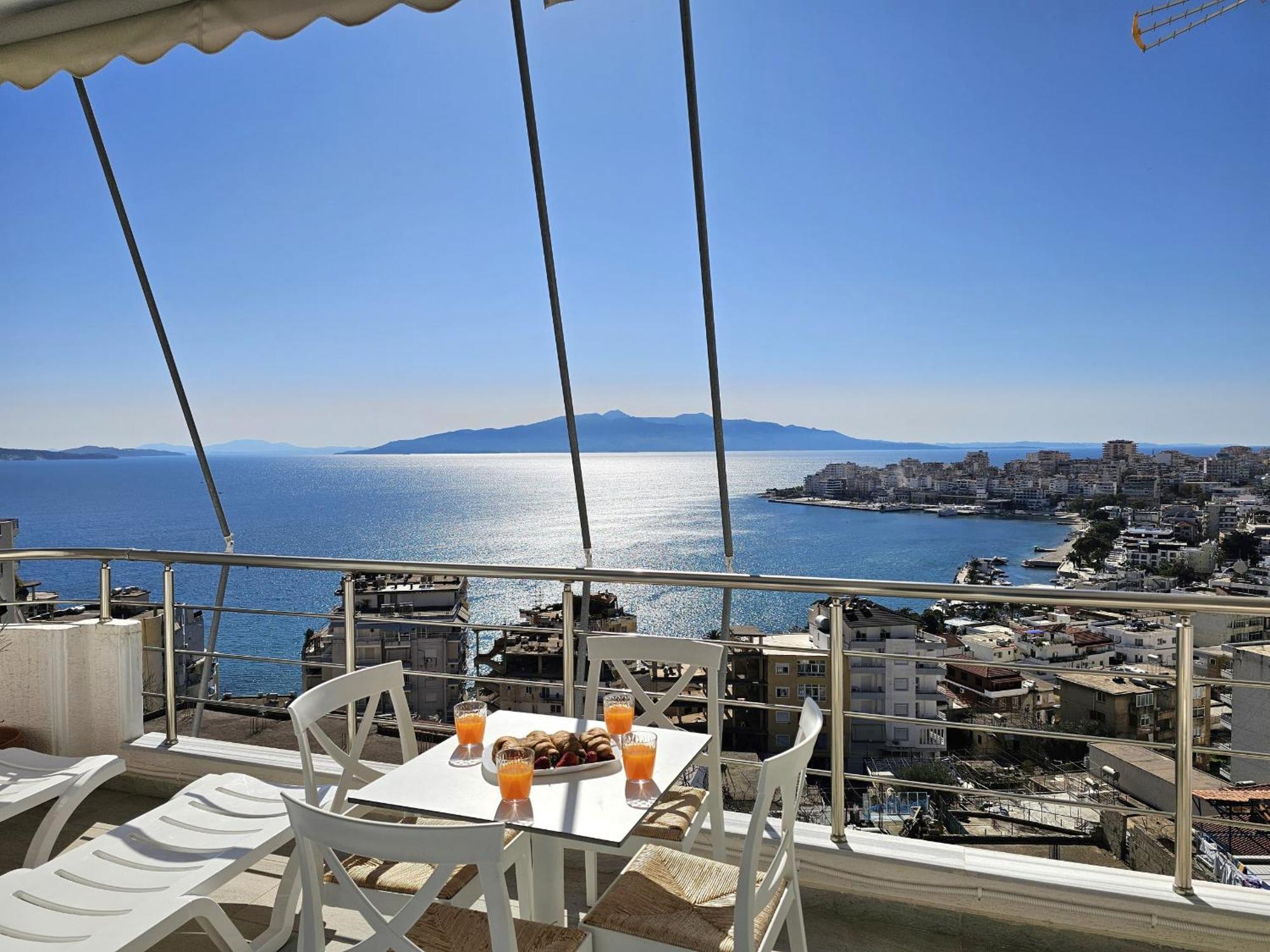Panorama View Apartments Sarandë Exterior foto