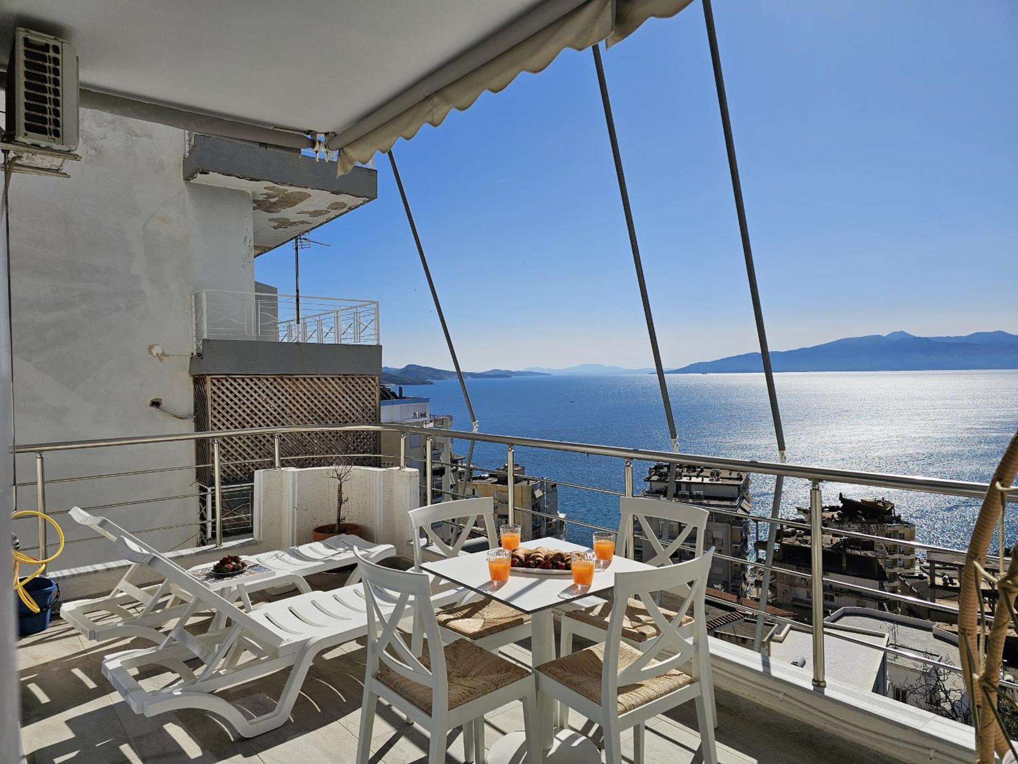 Panorama View Apartments Sarandë Exterior foto