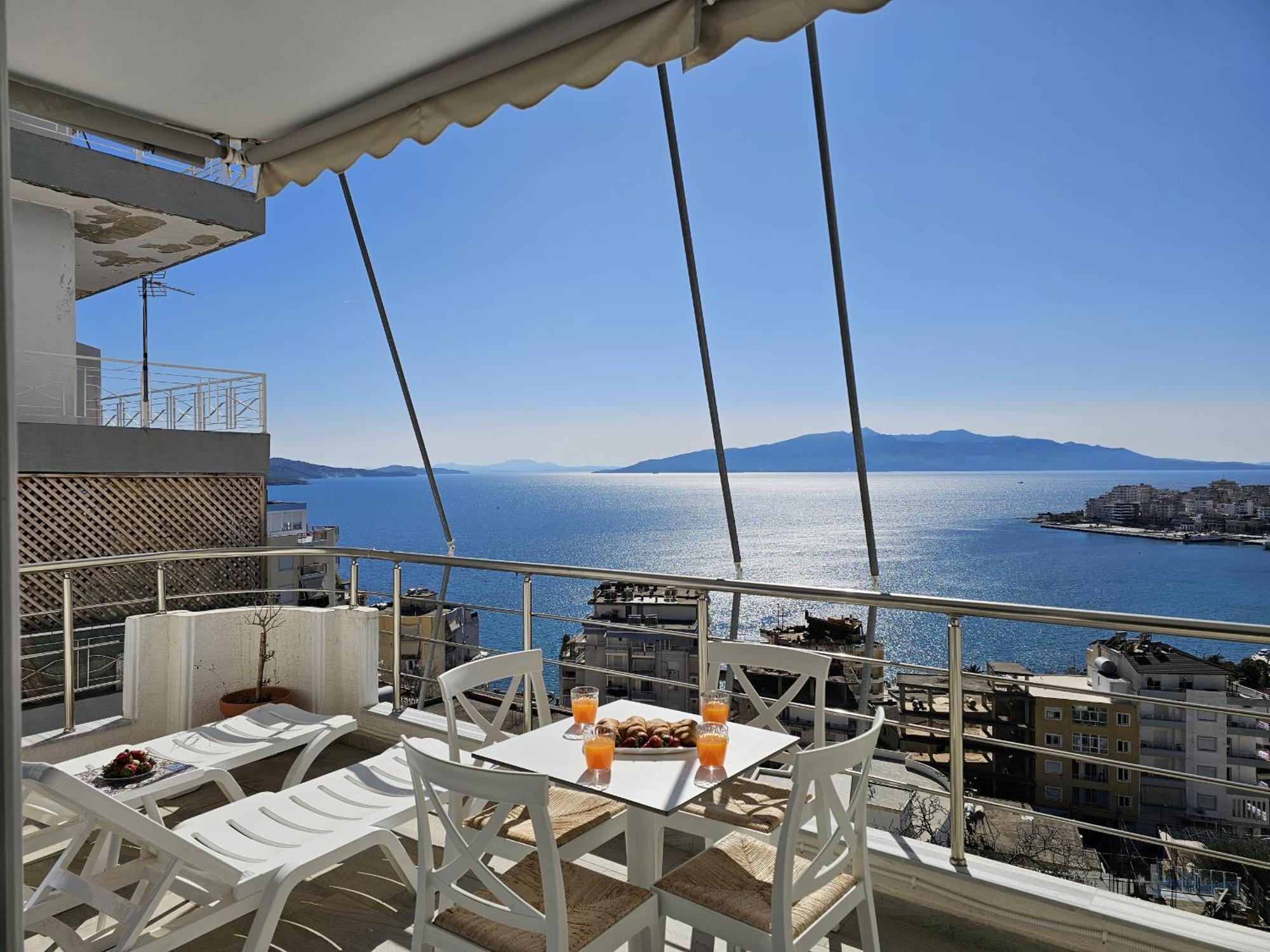 Panorama View Apartments Sarandë Exterior foto