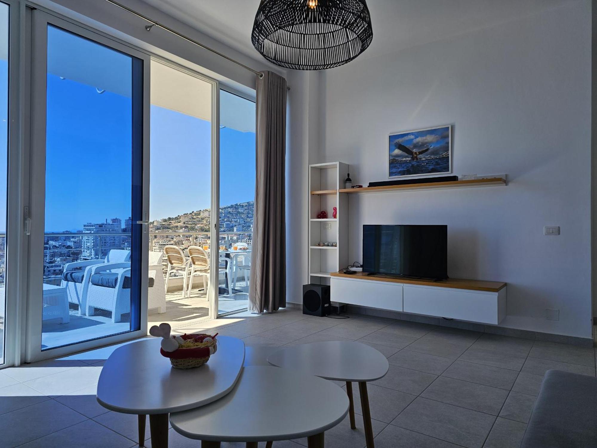 Panorama View Apartments Sarandë Exterior foto